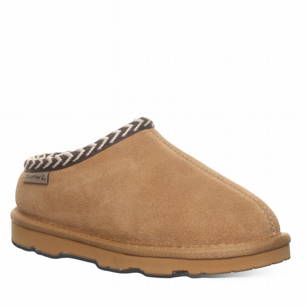 Pantuflas Bearpaw Tabitha Youth Niños Marrones | HOO2927LH