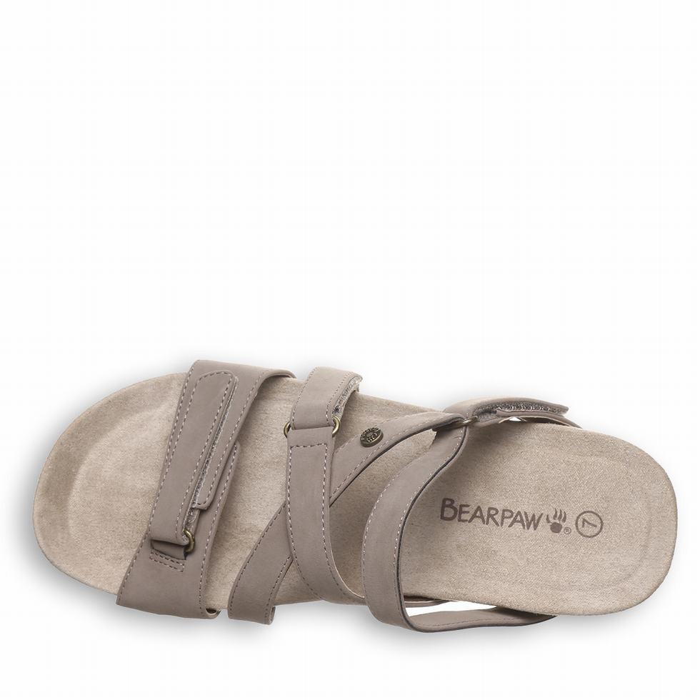 Sandalias Bearpaw Acacia Mujer Beige | MZK5272HM