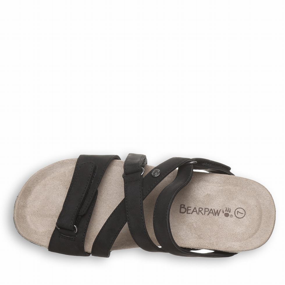 Sandalias Bearpaw Acacia Mujer Negras | ZUH541CJ