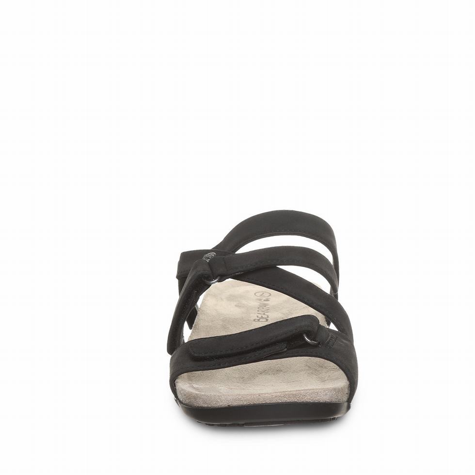 Sandalias Bearpaw Acacia Mujer Negras | ZUH541CJ