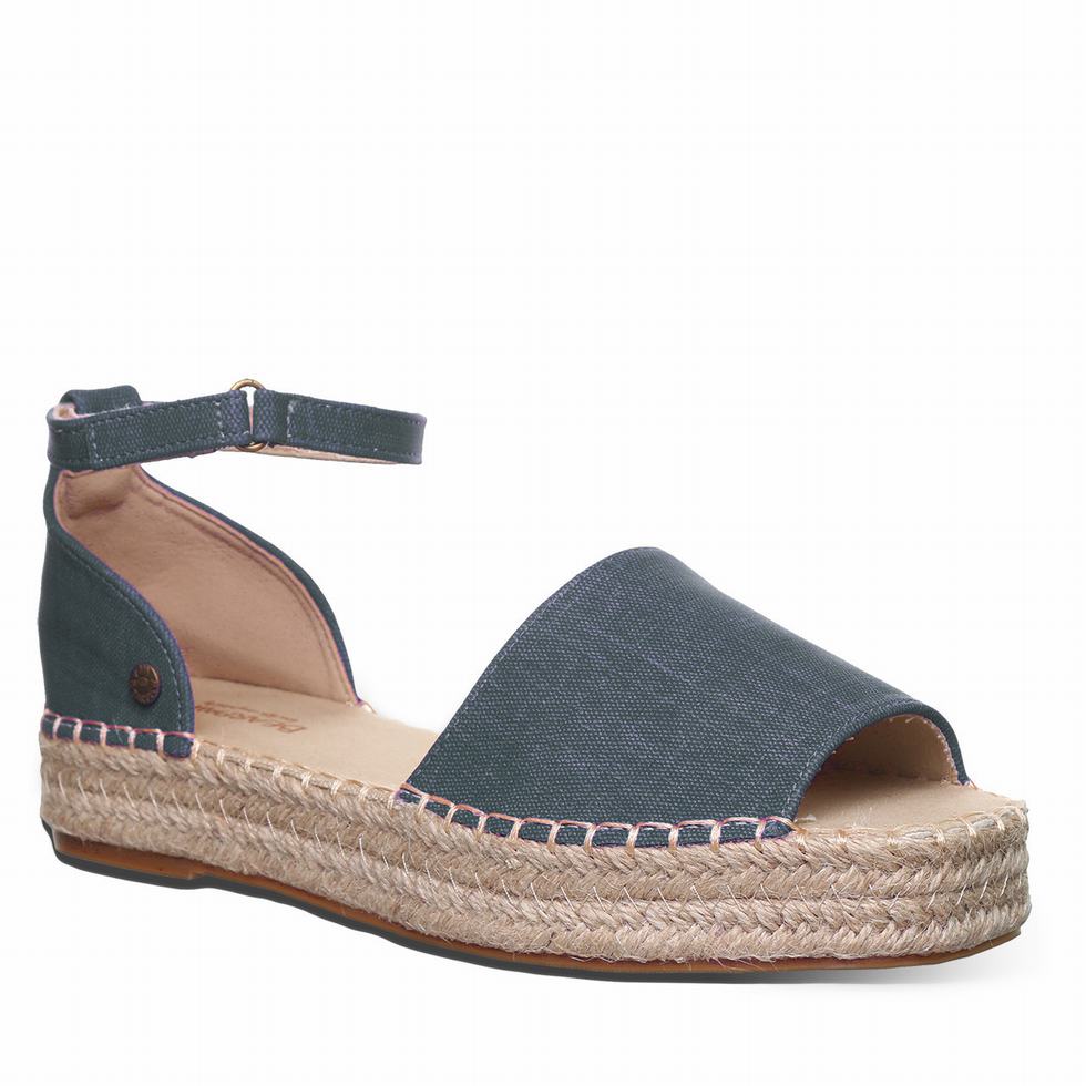 Sandalias Bearpaw Affogato Mujer Azules | QUW2544JY