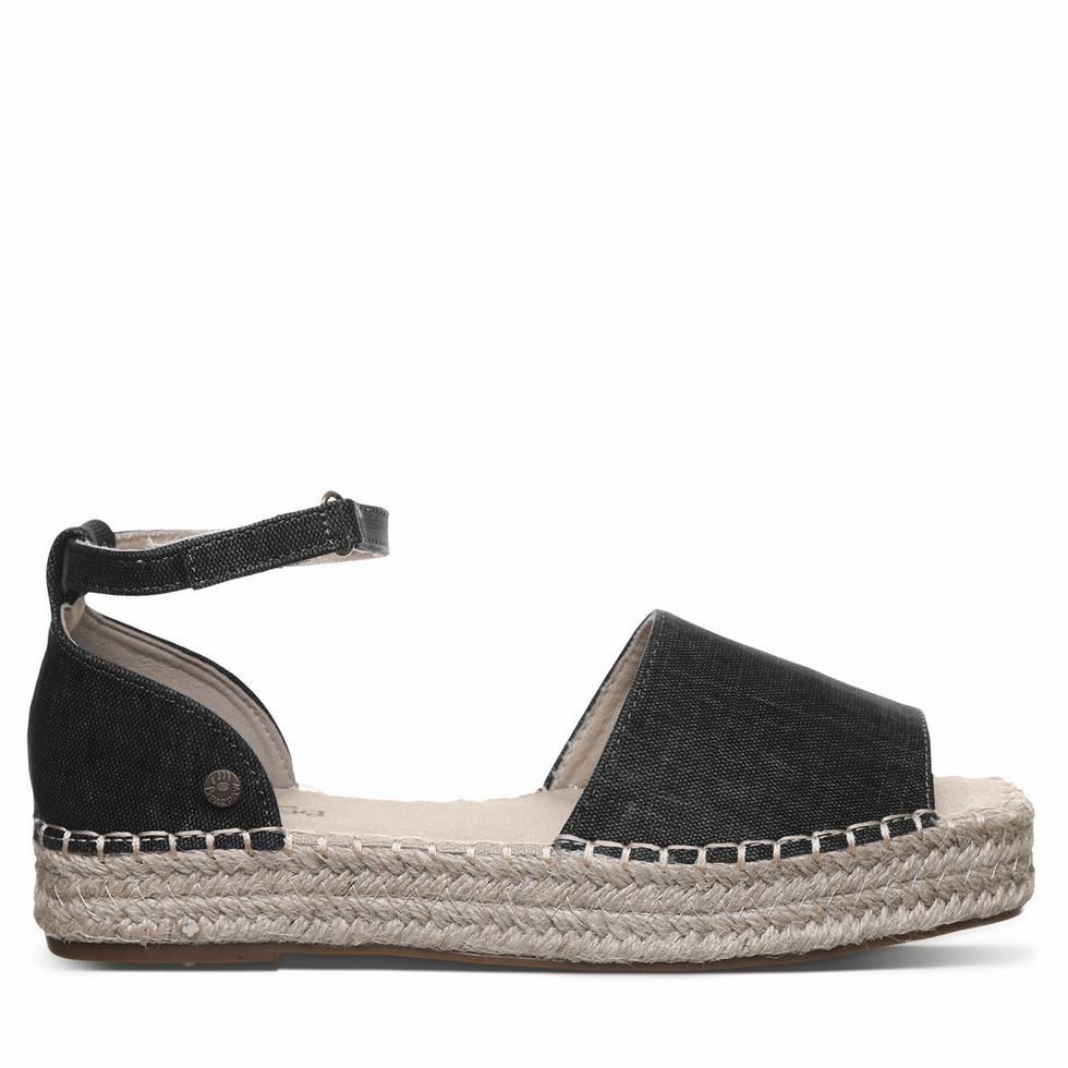 Sandalias Bearpaw Affogato Mujer Negras | KSL8737AW