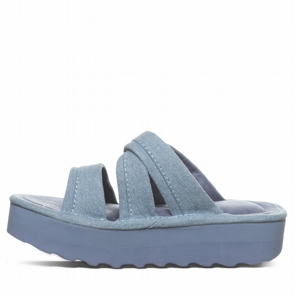 Sandalias Bearpaw Altitude Mujer Azules | JHL7911RO