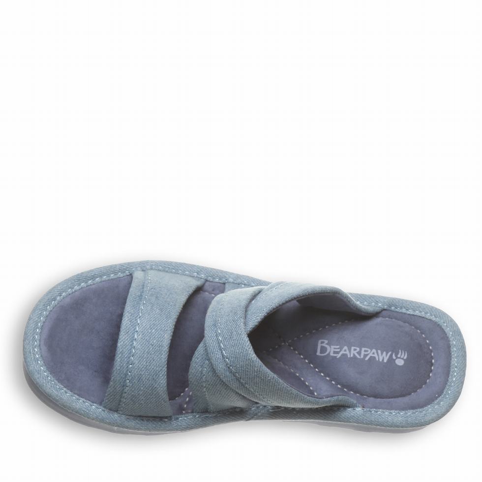 Sandalias Bearpaw Altitude Mujer Azules | JHL7911RO