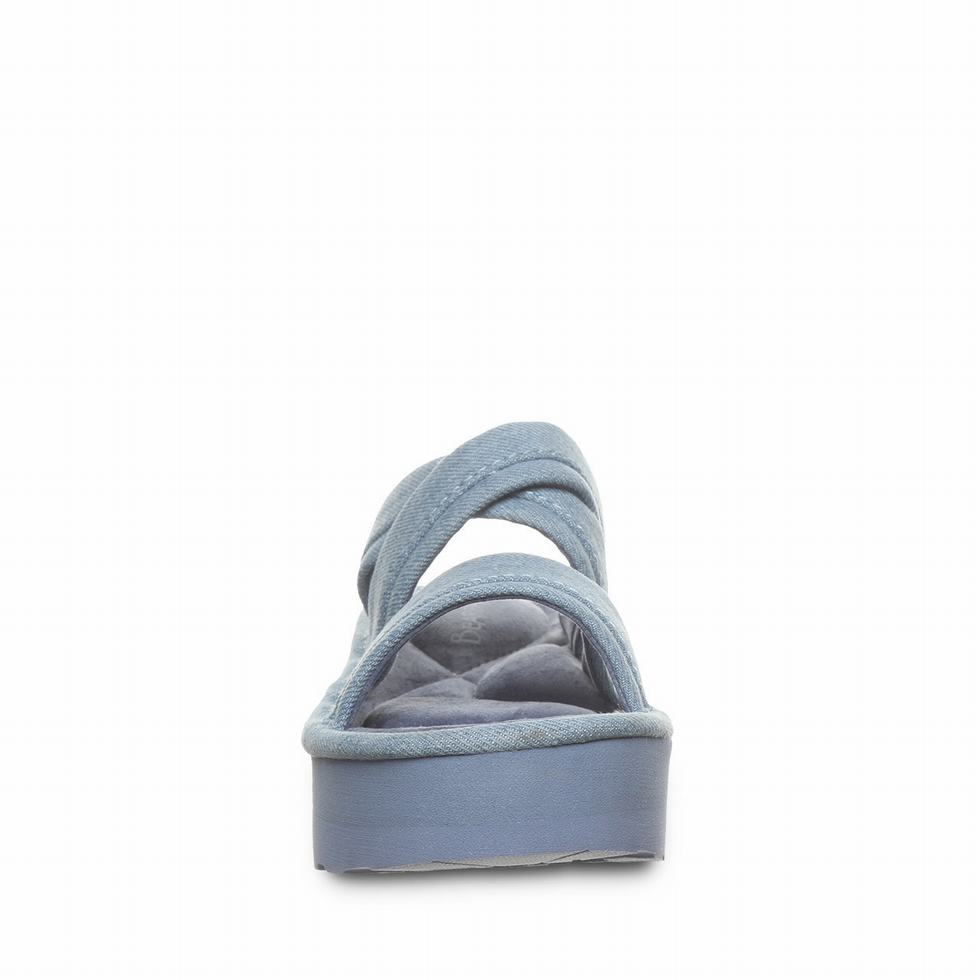 Sandalias Bearpaw Altitude Mujer Azules | JHL7911RO