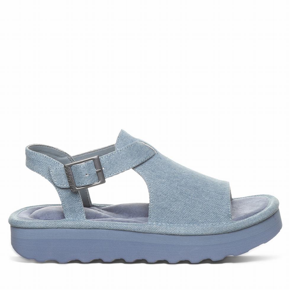 Sandalias Bearpaw Ascend Mujer Azules | JNM9632QJ