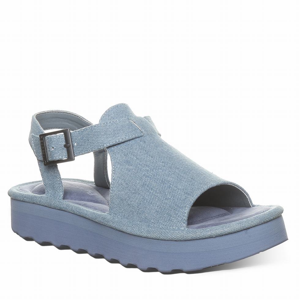 Sandalias Bearpaw Ascend Mujer Azules | JNM9632QJ