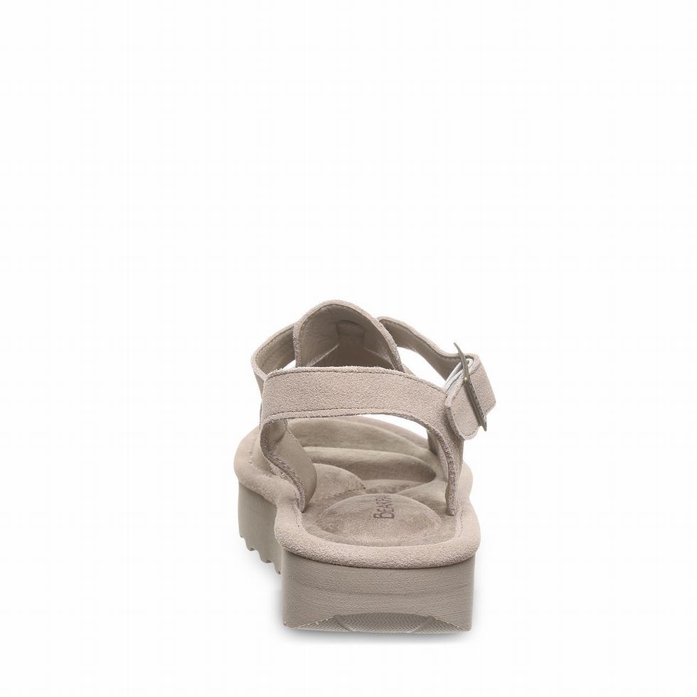 Sandalias Bearpaw Ascend Mujer Gris | OXE8127MN