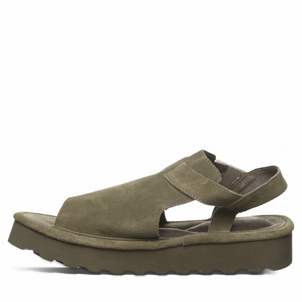 Sandalias Bearpaw Ascend Mujer Verde | RJG8084ZQ