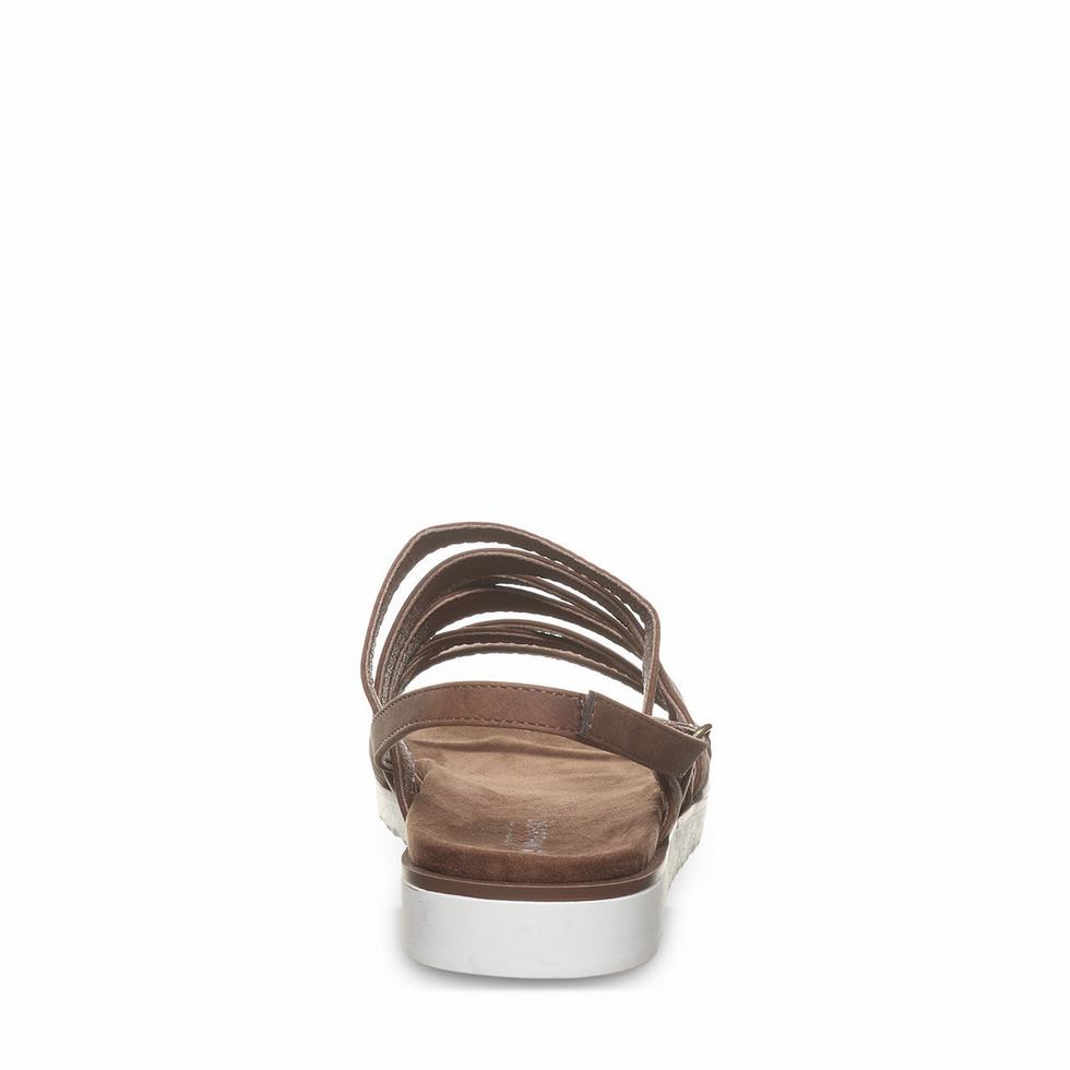 Sandalias Bearpaw Crete Mujer Marrones | GZI9541GP