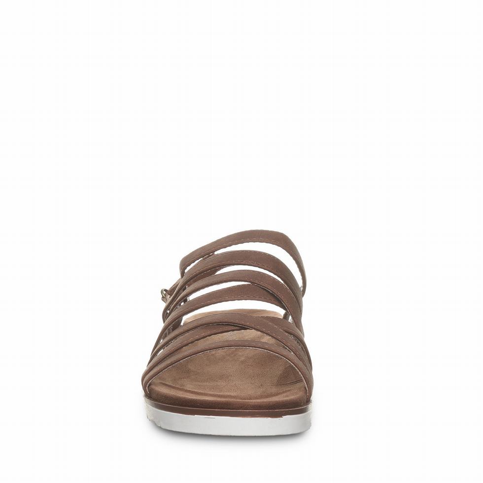 Sandalias Bearpaw Crete Mujer Marrones | GZI9541GP