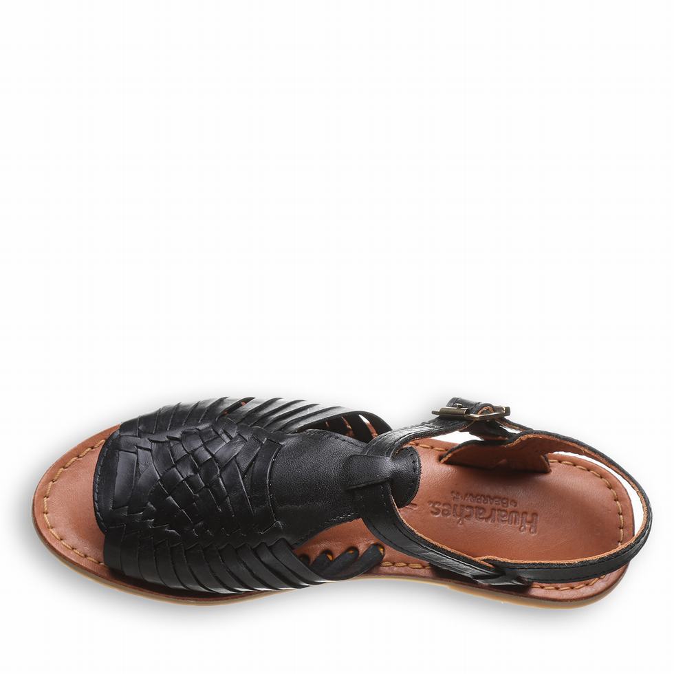 Sandalias Bearpaw Gloria Mujer Negras | MNZ9518TZ