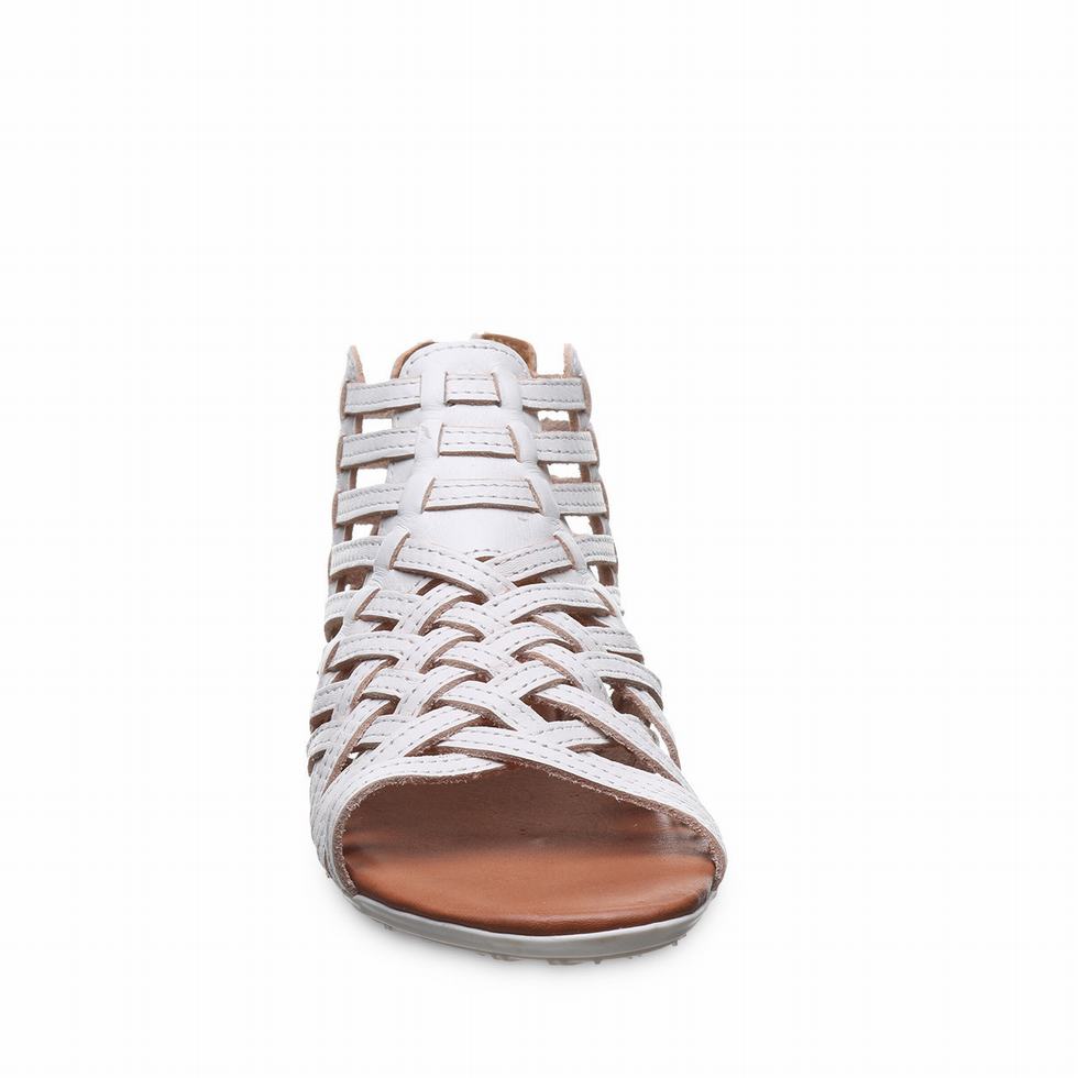 Sandalias Bearpaw Juanita Mujer Blancas | EPP1652AG