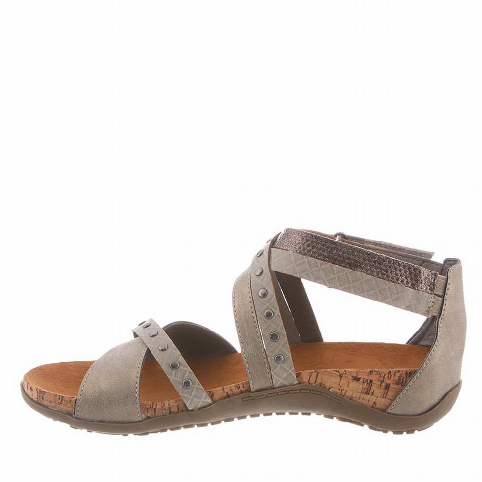 Sandalias Bearpaw Julianna II Mujer Gris | ROT8398MS