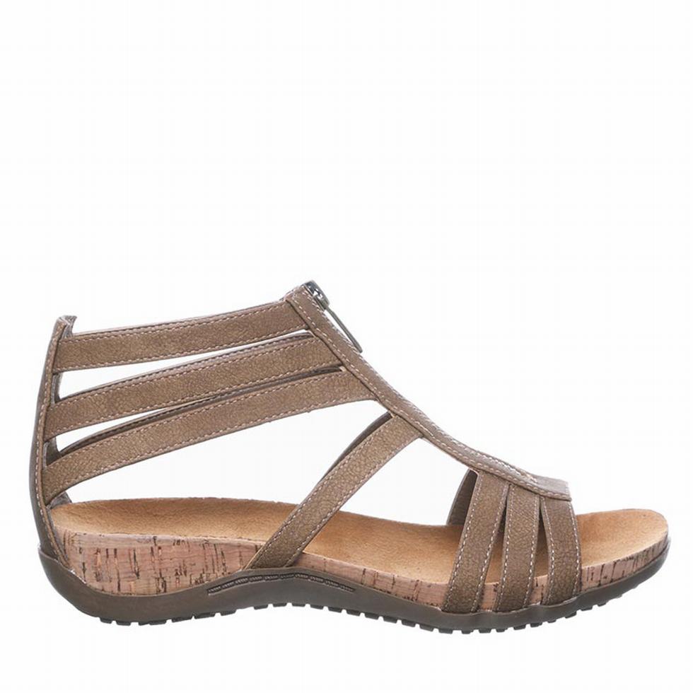 Sandalias Bearpaw Layla II Mujer Marrones | BXB5260UE