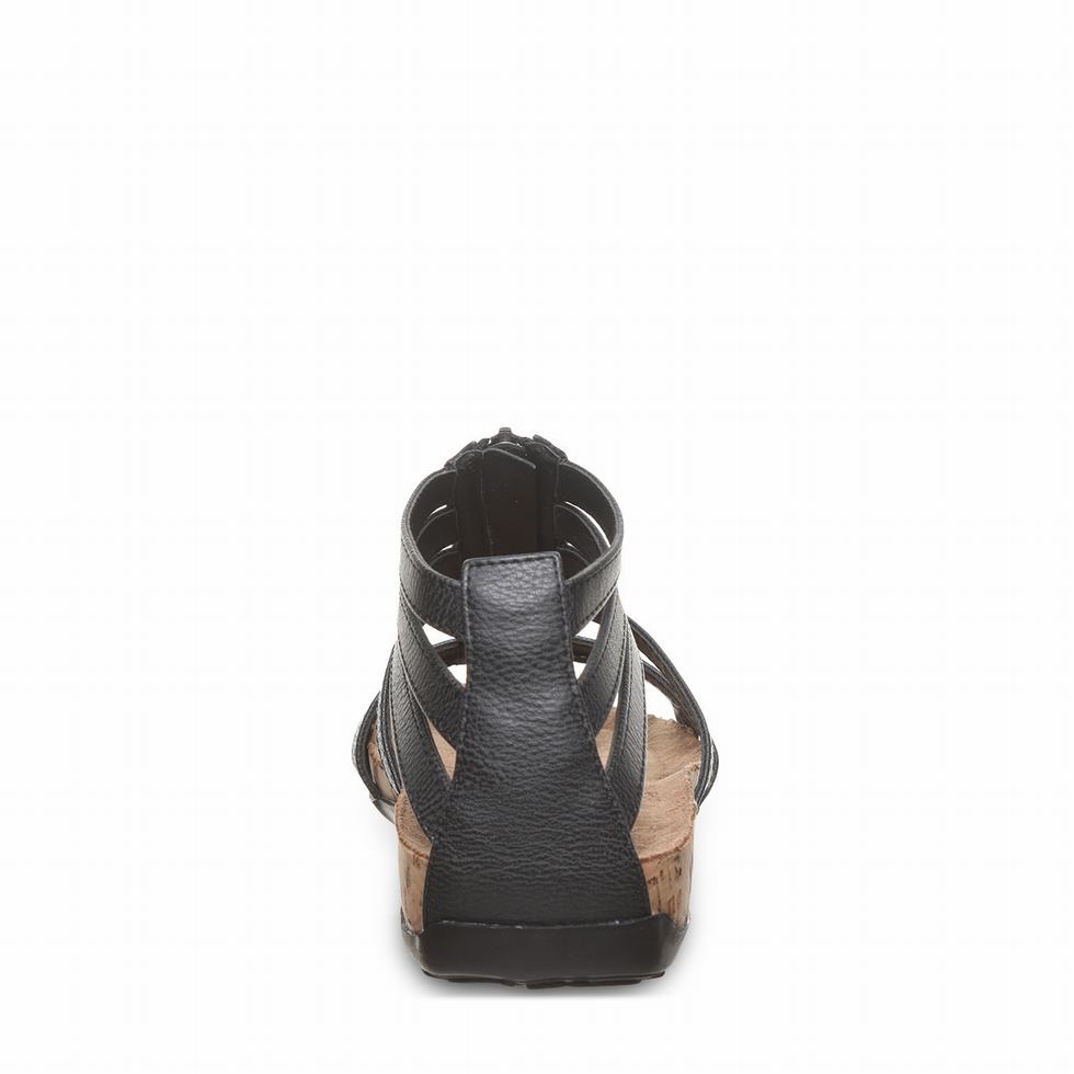 Sandalias Bearpaw Layla II Mujer Negras | NRT3015WI