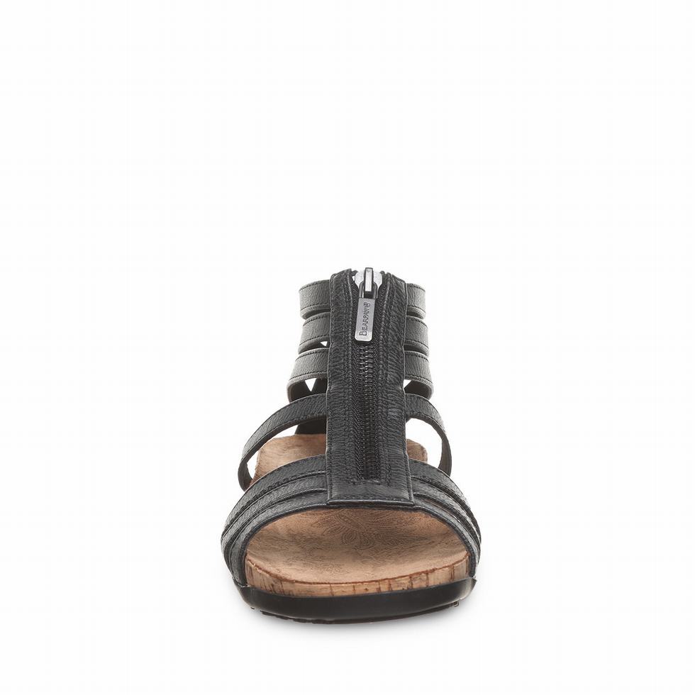 Sandalias Bearpaw Layla II Mujer Negras | NRT3015WI