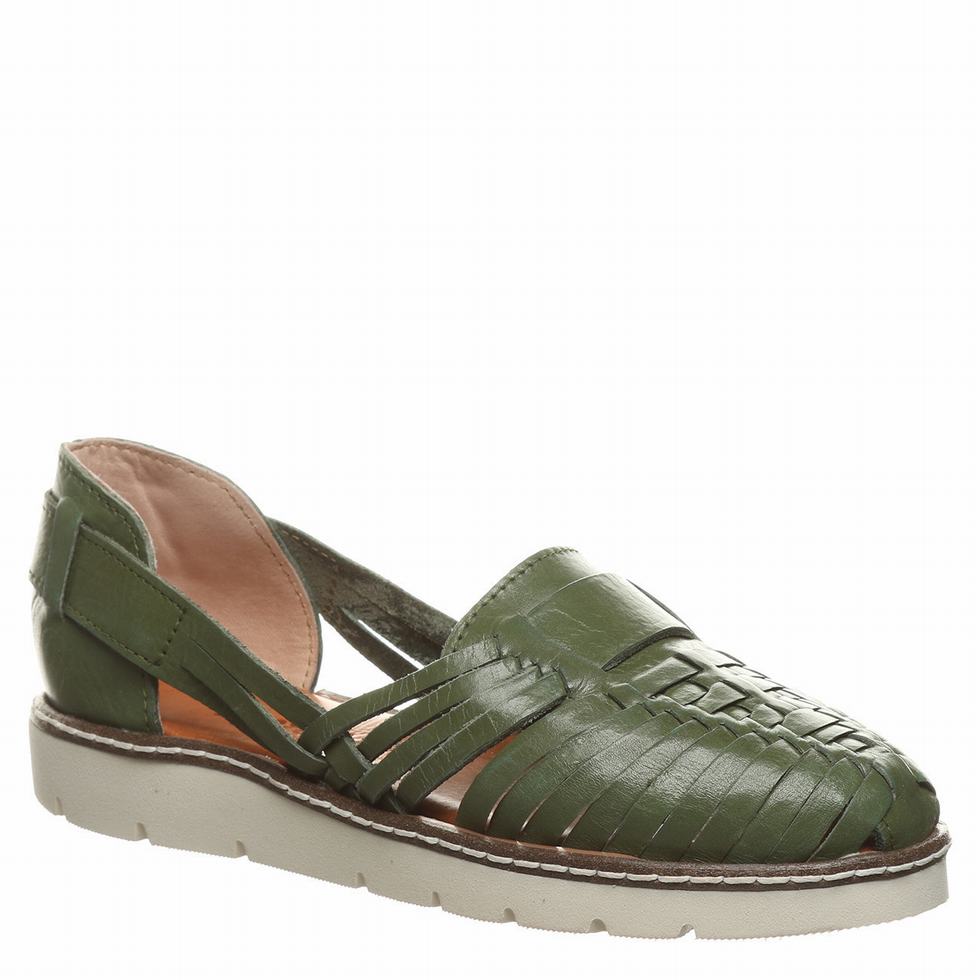 Sandalias Bearpaw Lena Mujer Verde | AXR2661CZ