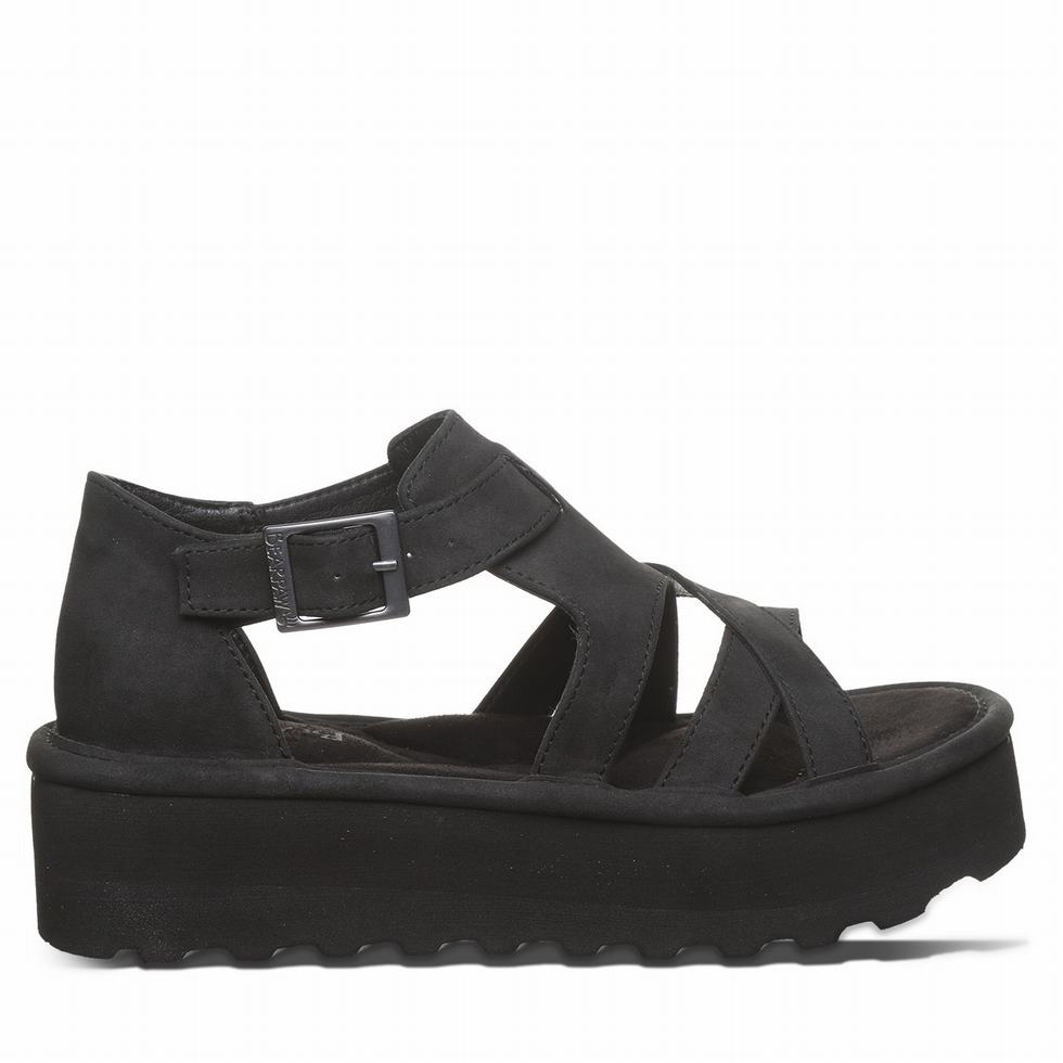 Sandalias Bearpaw Pinnacle Mujer Negras | SUL7922OD