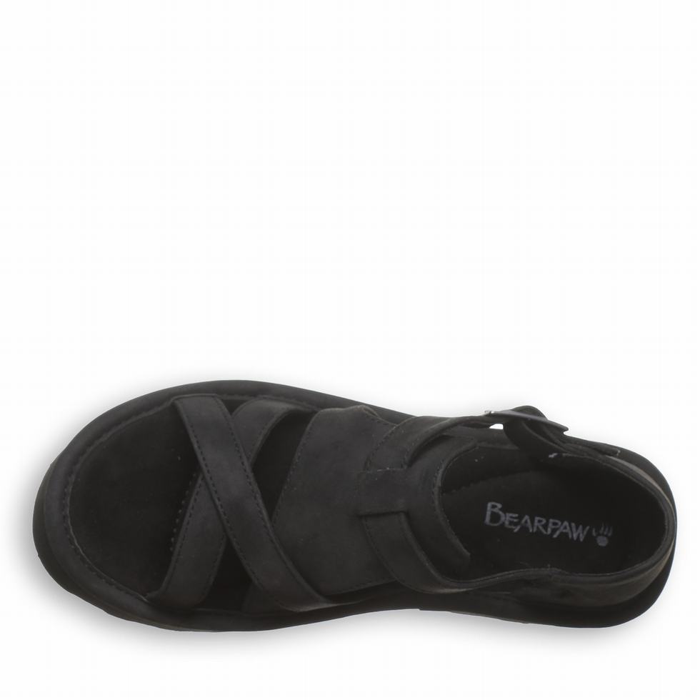 Sandalias Bearpaw Pinnacle Mujer Negras | SUL7922OD