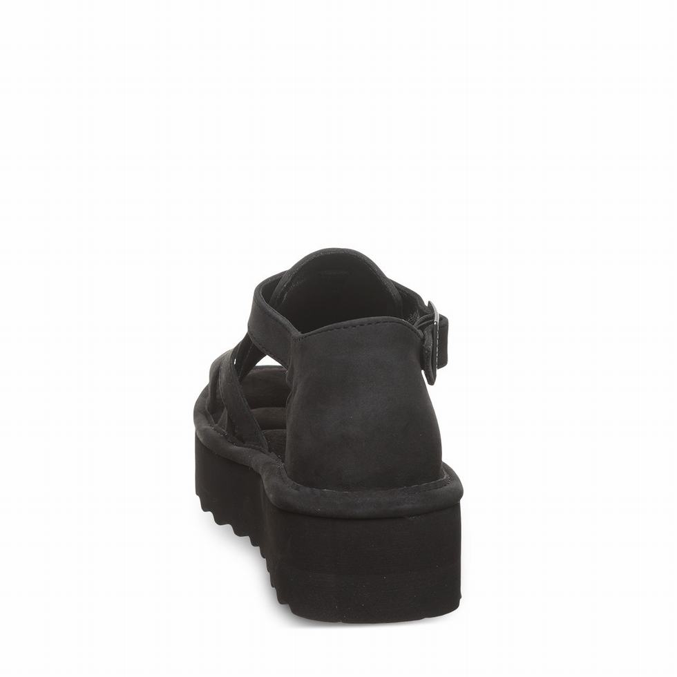 Sandalias Bearpaw Pinnacle Mujer Negras | SUL7922OD