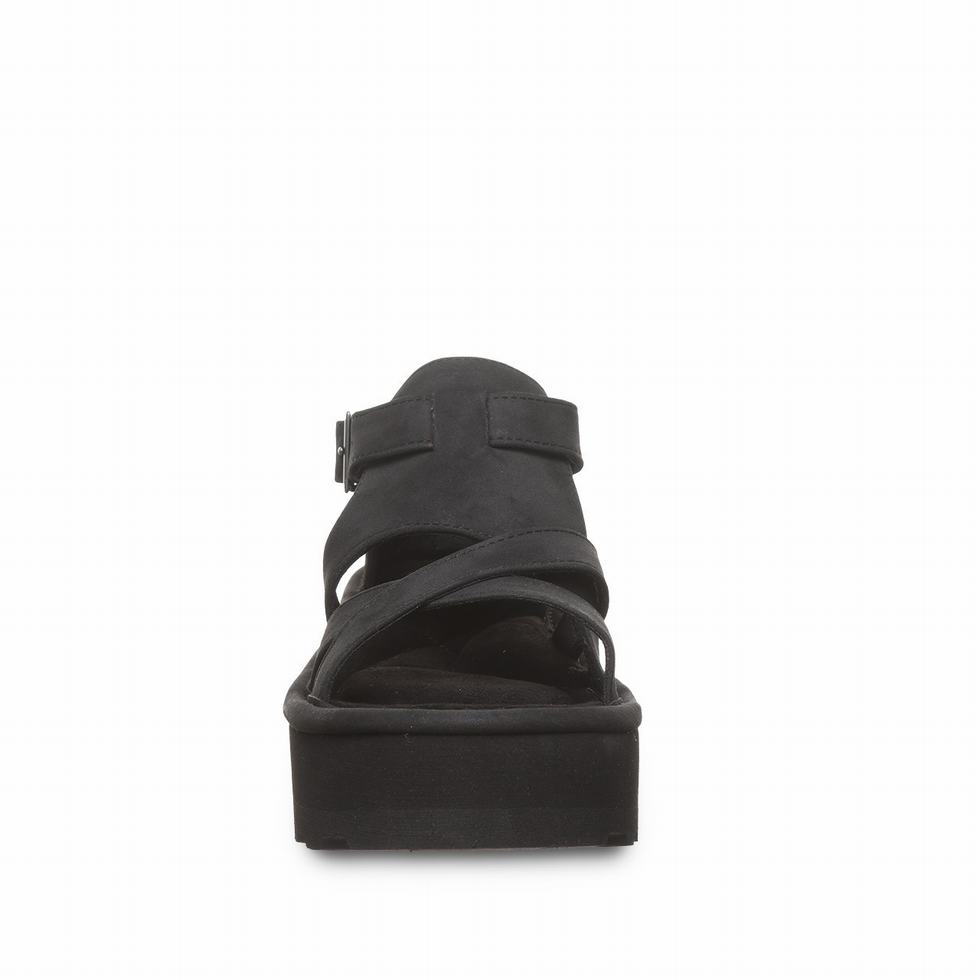 Sandalias Bearpaw Pinnacle Mujer Negras | SUL7922OD