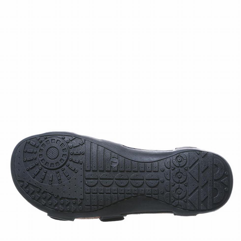 Sandalias Bearpaw Ridley II Mujer Negras | GDP7748DE