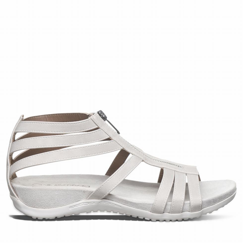 Sandalias Bearpaw Ronda Mujer Blancas | UQB6944RY