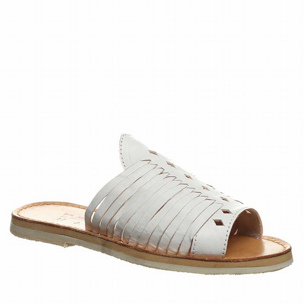 Sandalias Bearpaw Rosa Mujer Blancas | RJQ3552VB