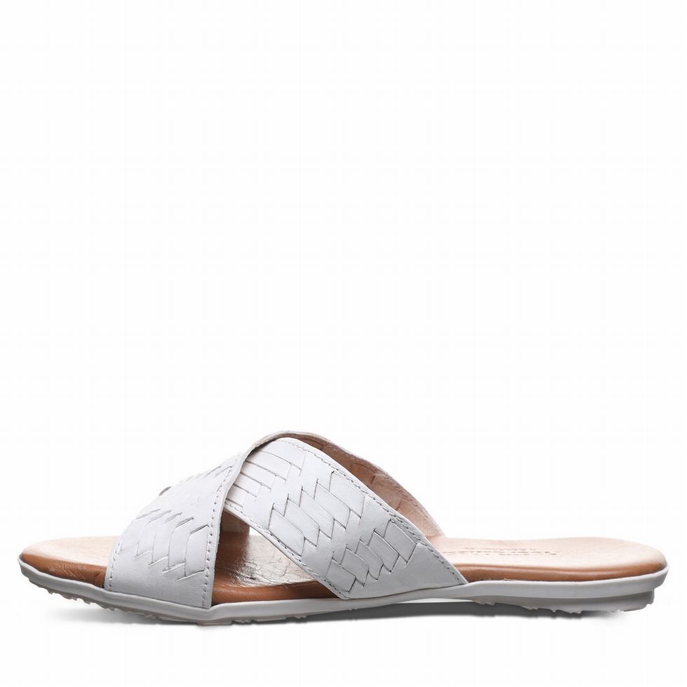 Sandalias Bearpaw Ximena Mujer Blancas | SVH569XX