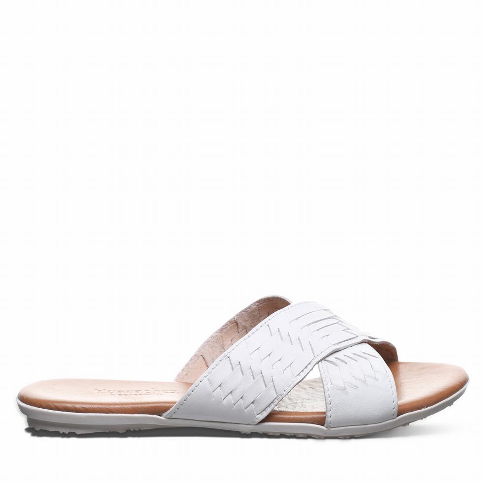 Sandalias Bearpaw Ximena Mujer Blancas | SVH569XX