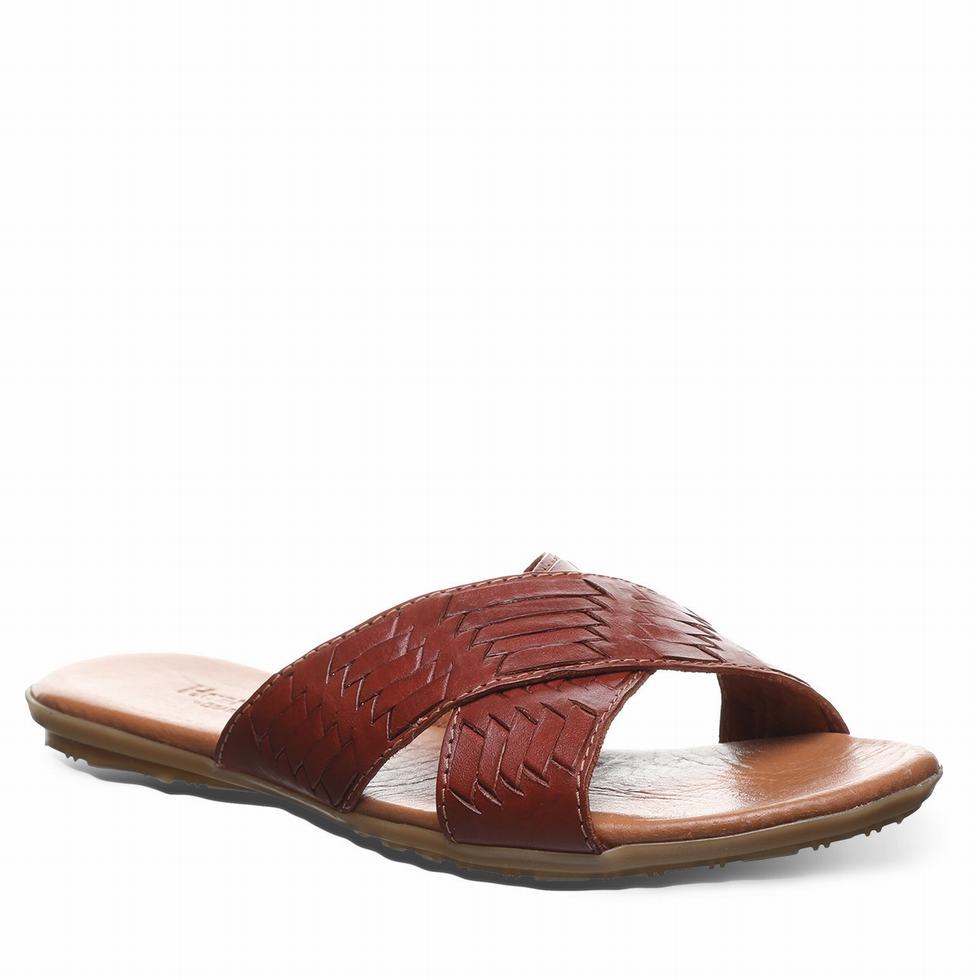 Sandalias Bearpaw Ximena Mujer Marrones | DHX9156RZ