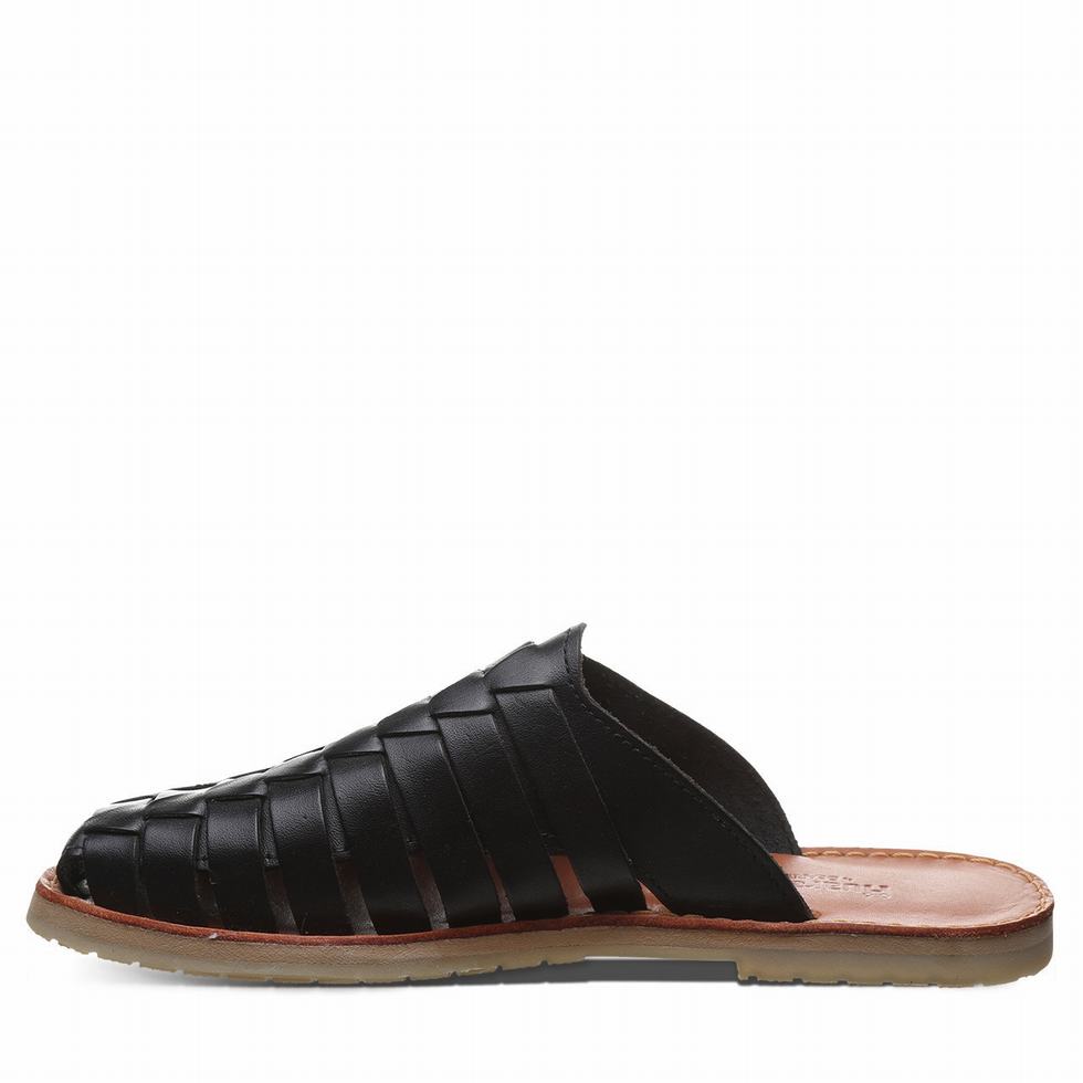 Sandalias Bearpaw Zelda Mujer Negras | OKV6976LV