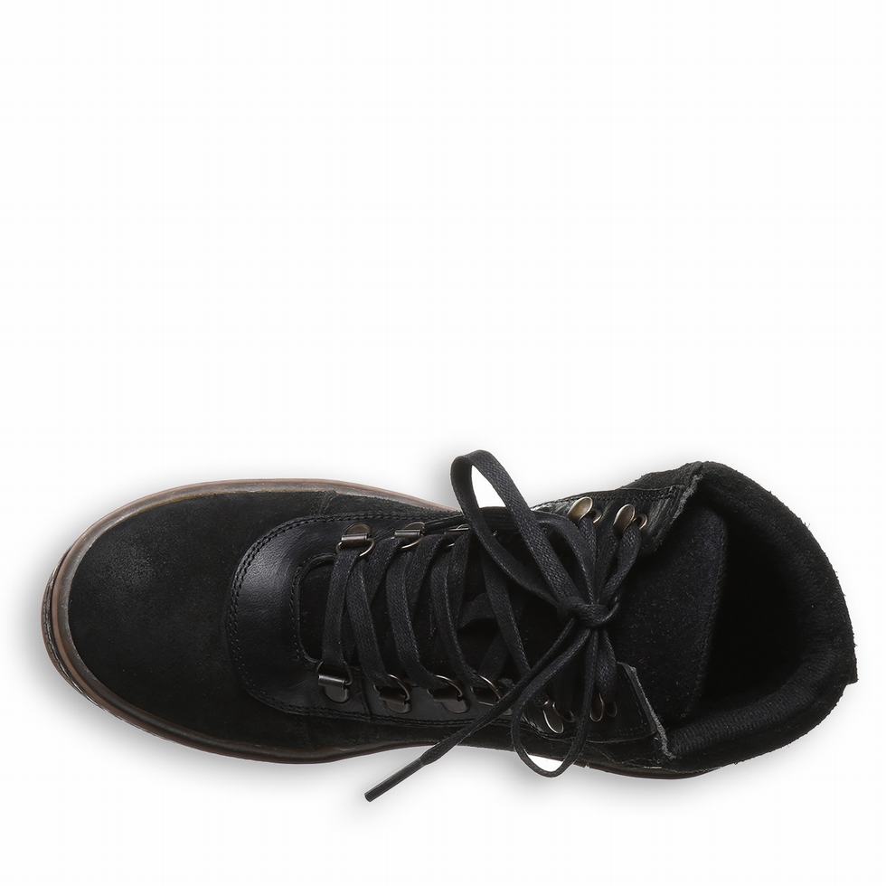 Zapatillas Altas Bearpaw Nelida Mujer Negras | KZX5181NK