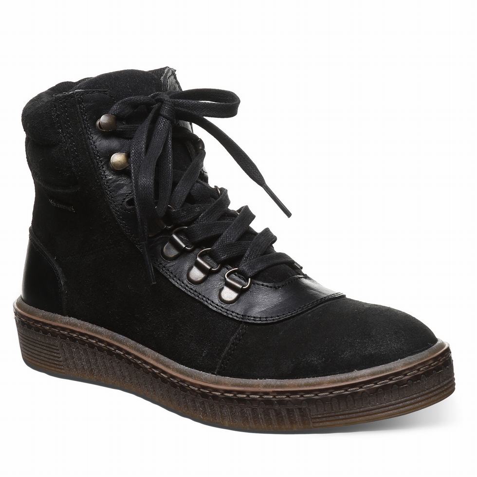 Zapatillas Altas Bearpaw Nelida Mujer Negras | KZX5181NK