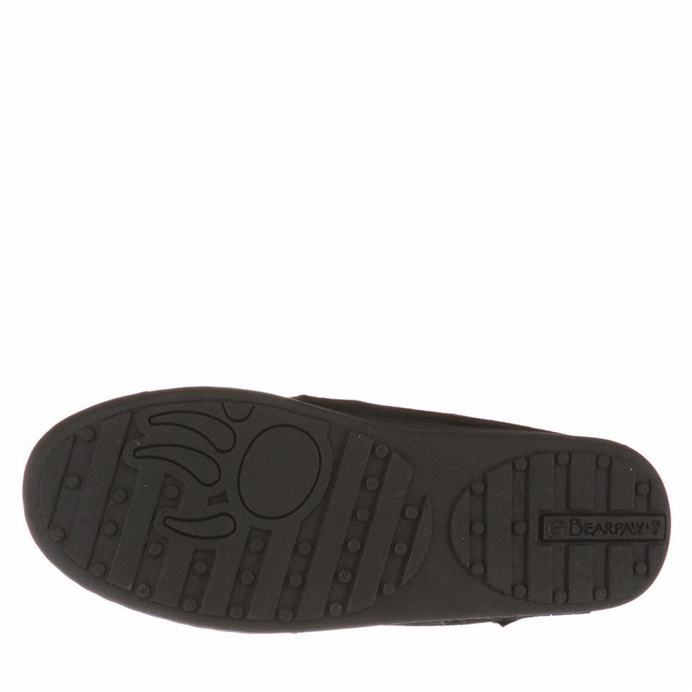 loafers Bearpaw Moc II Hombre Negras | QPD8478EX