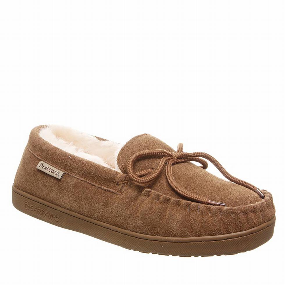 loafers Bearpaw Moc II Wide Hombre Marrones | MUV4683SB